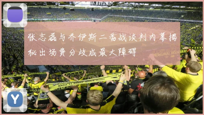 张志磊与乔伊斯二番战谈判内幕揭秘出场费分歧成最大障碍