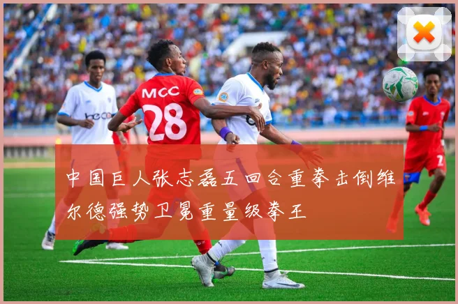 中国巨人张志磊五回合重拳击倒维尔德强势卫冕重量级拳王